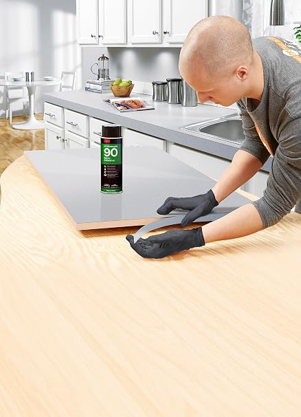 3M Super 77 Multipurpose Permanent Spray Adhesive Glue, Paper, Cardboard, Fabric, Plastic, Metal, Wood, Net Wt 13.44 oz