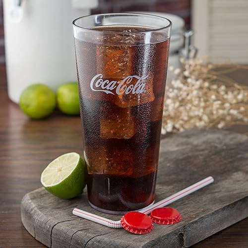 Miniatura 5 de Carlisle FoodService Products 52243550G - Vaso apilable para restaurante SAN de plástico Coca-Cola, 24 onzas, transparente (paquete de 72)