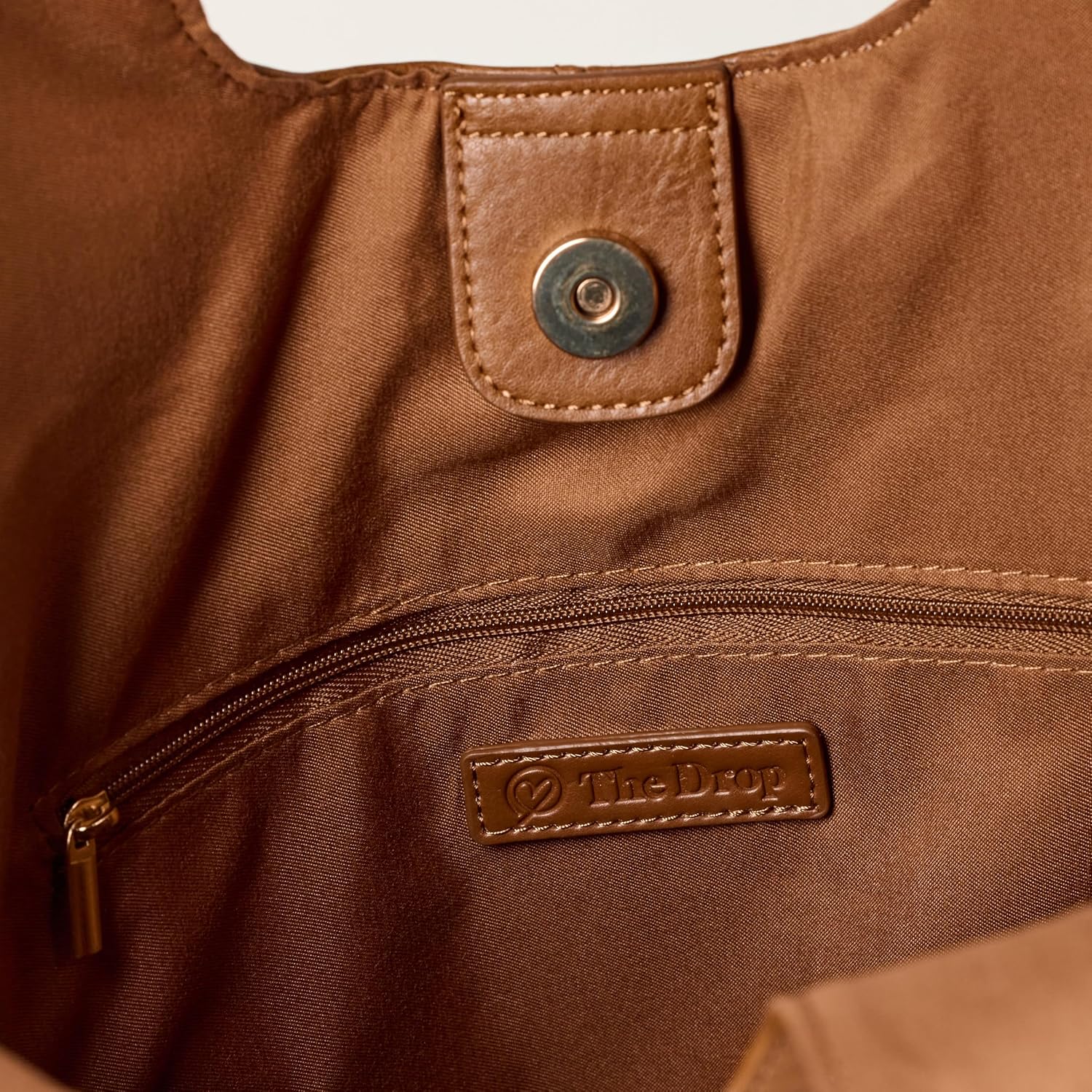 The Drop womens Morgan Soft Hobo Tote - Image 2