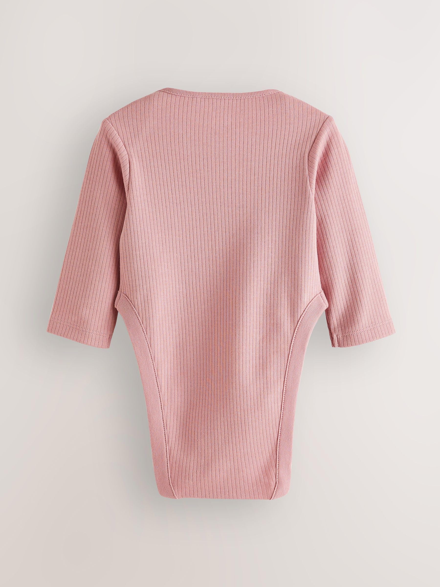 NEXT Bébé fille Body manches longues pour dysplasie de la hanche 100% coton, lot de 3