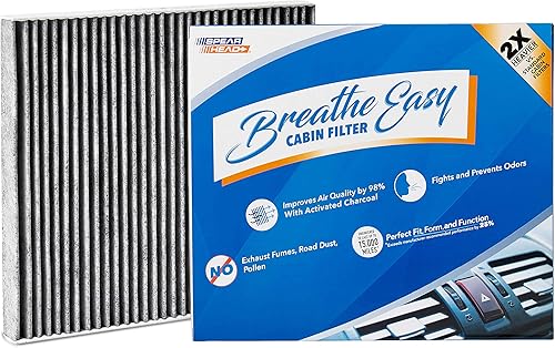 Miniatura 25 de Spearhead Premium Breathe Easy - Filtro de cabina con hasta un 25% más de vida útil con carbón activado