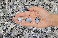 Vista 2 de Fantasia Materiales: Piedra lunar arcoíris de grado faceta/cabina de 125 cts en bruto de la India - Material de grado especial - Top Flash