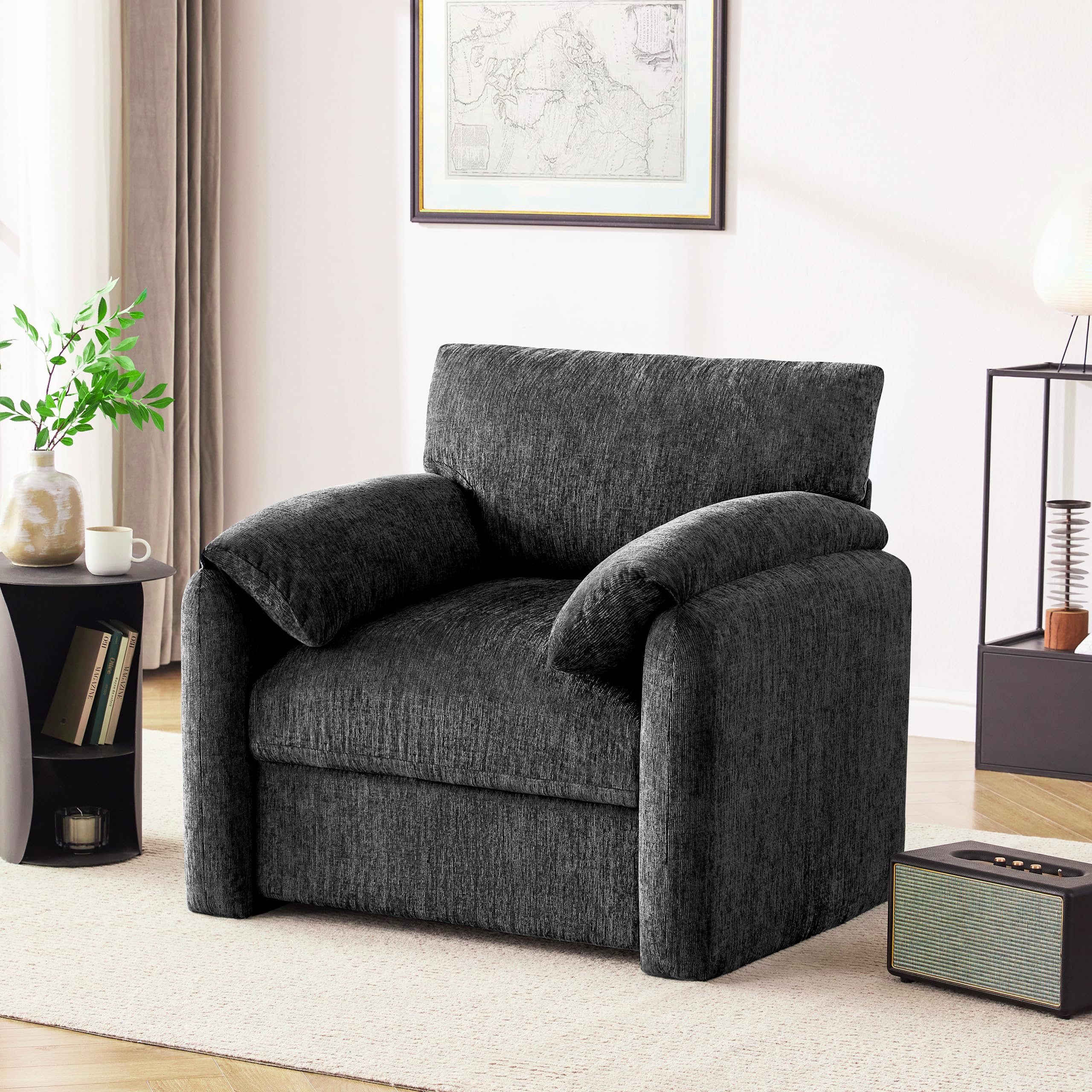 Howjoe Oversized Reading Armchair