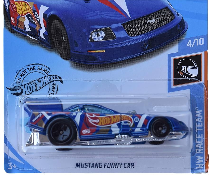 2台セットHOTWHEELS　 MON FUNNY CAR Hot Wheels NEW Case H 2025 '71 Mustang Funny Car (Promo