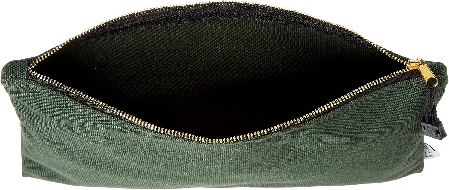 ANPHSIN 6 Pack Canvas Tool Bags Heavy Duty 16 oz. Canvas Tool Multipurpose Pouch Tote Bag with Dependable Metal Zippers - - 