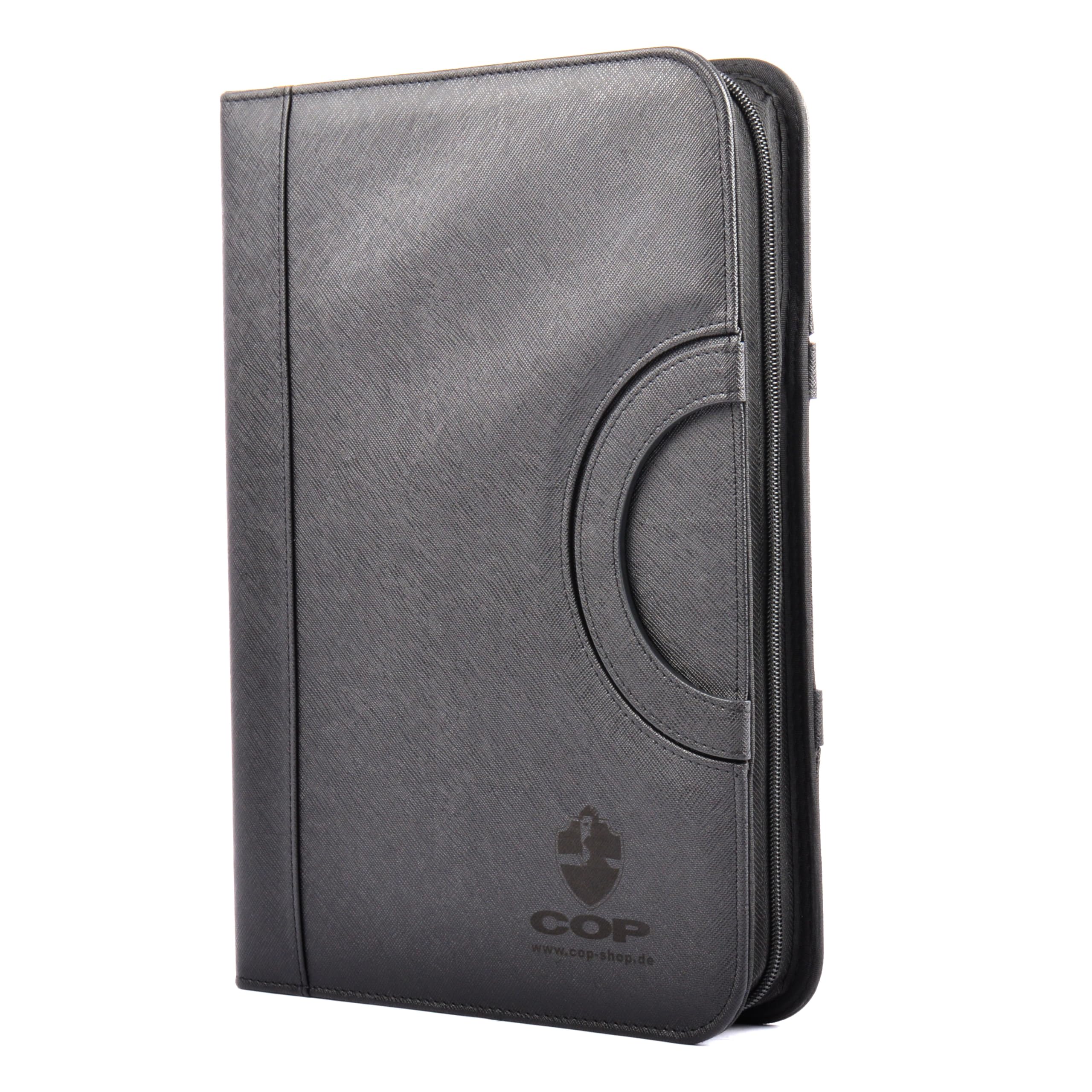 COP® 21906 Dokumentenmappe inkl. Smartphone-Halterung und A4 Schreibblock