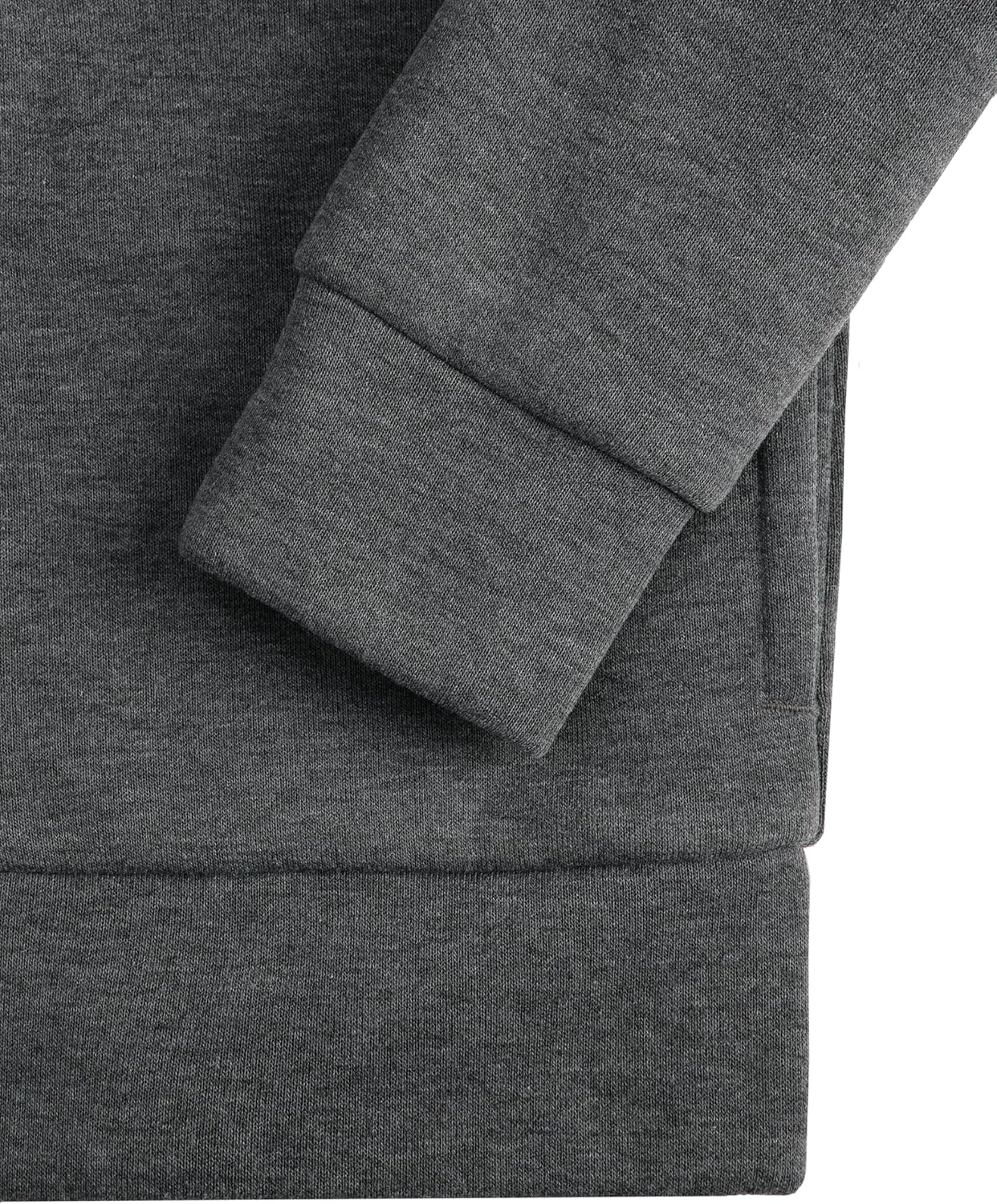 PUMA boys Essential Basics Logo Zip Up Hoodie, Fleece Sweatshirt, Front Pockets - Image 5