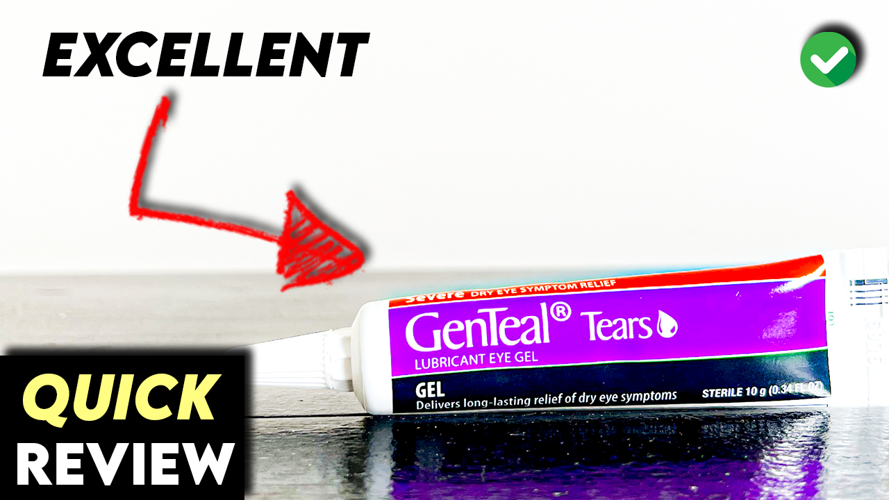 genteal tears lubricant eye gel severe dry eye symptom relief Genteal Severe Dry Eye Ophthalmic Gel 1 Tubes 10g