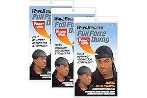 Full Force V-Front Durags: Enhancing Wave Excellence for the Discerning Stylist