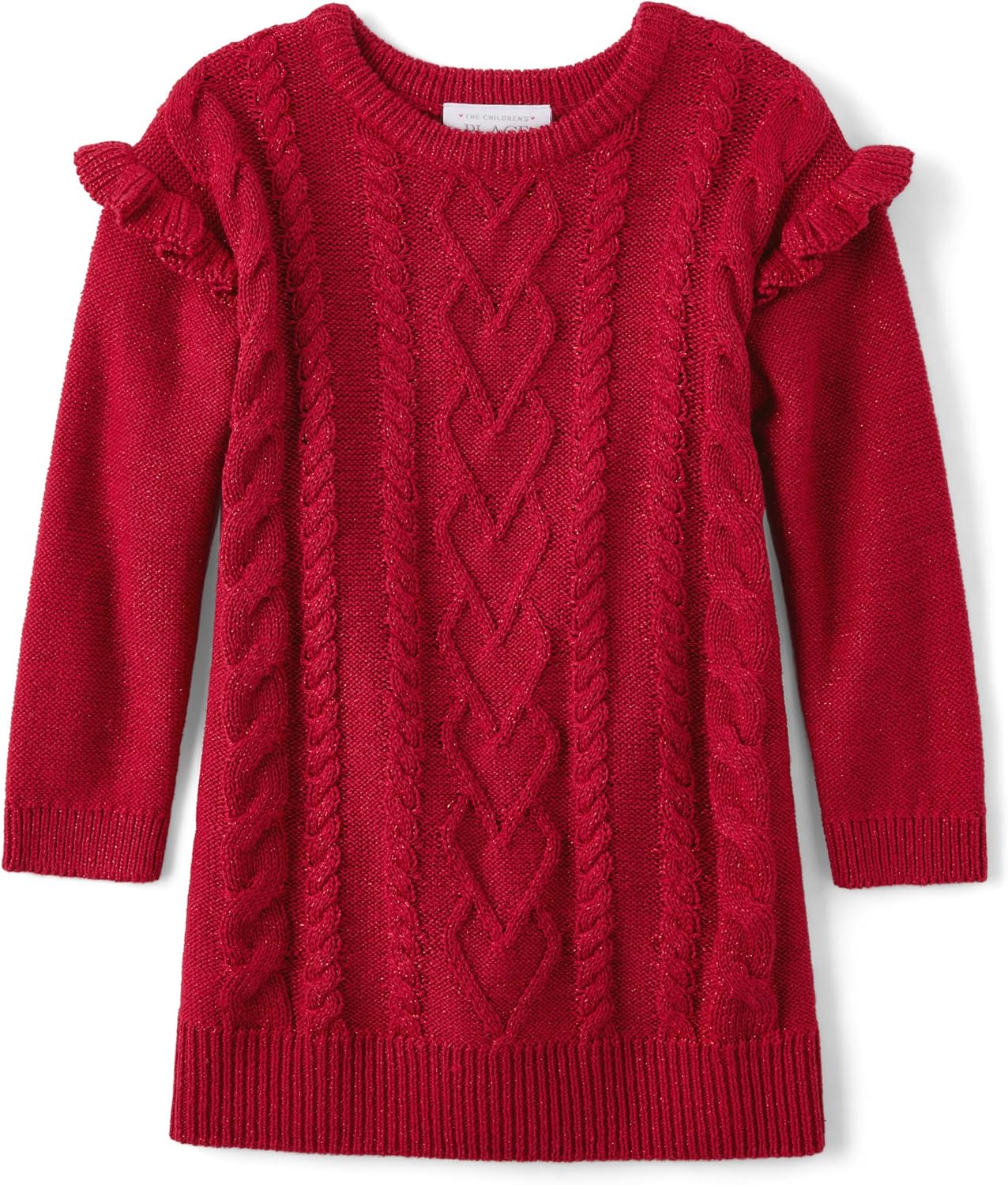 The Children's Place Baby and Toddler Girls' Long Sleeve Sweater Dress