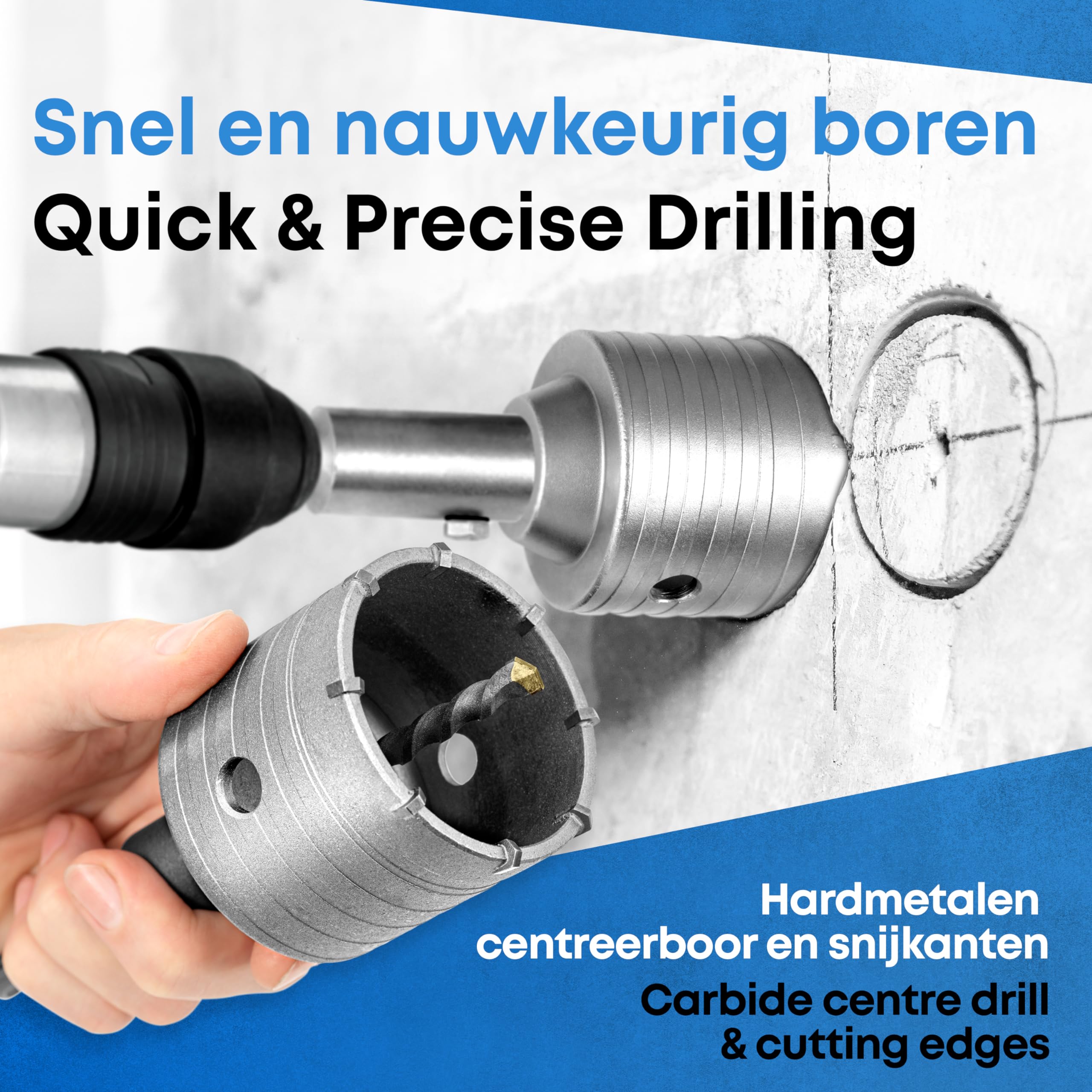 SCHWABENBACH Foret béton - SDS PLUS 7 forets super SDS Plus 6 8 10 12