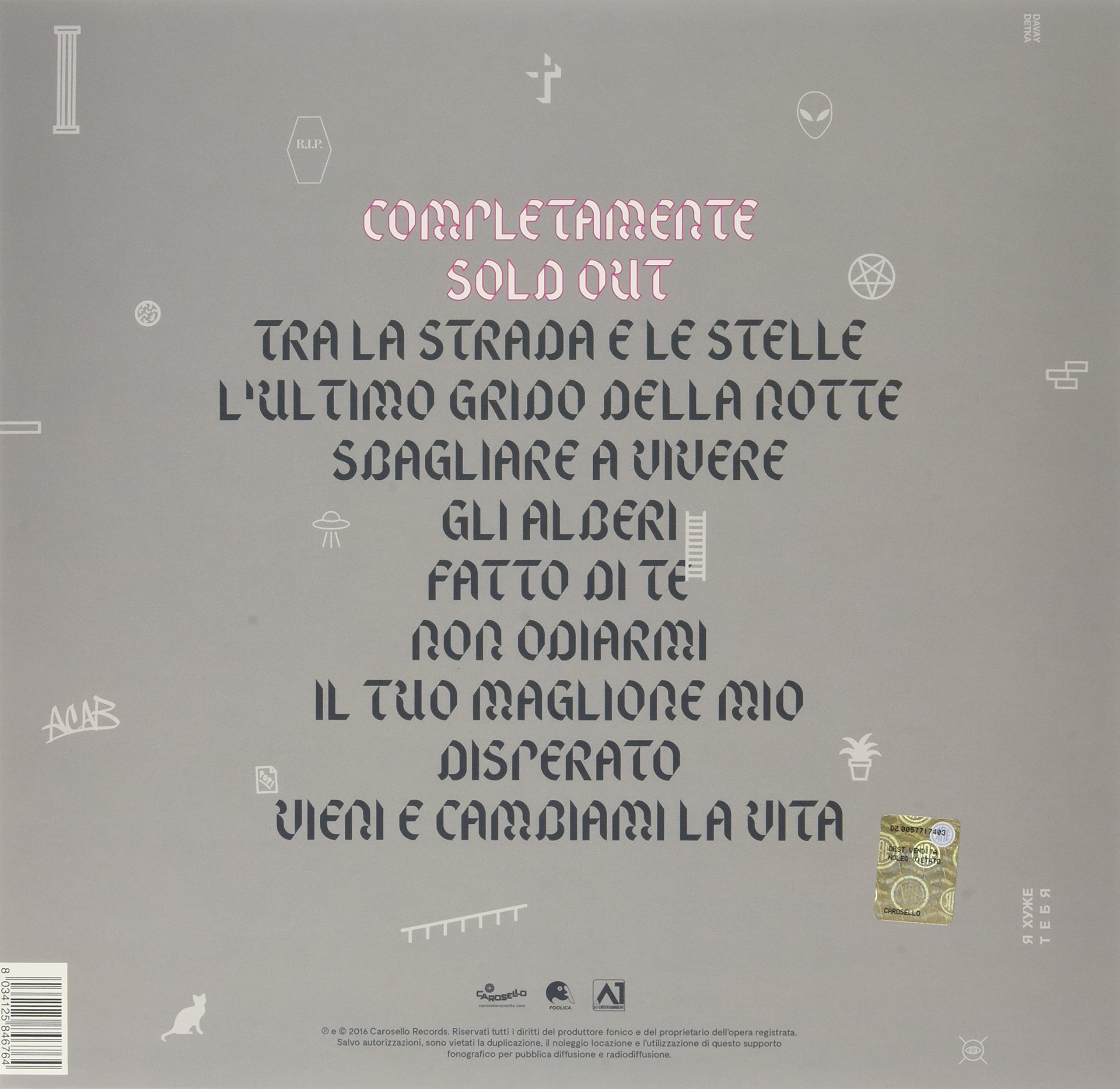 Completamente Sold Out (180 Gr.)