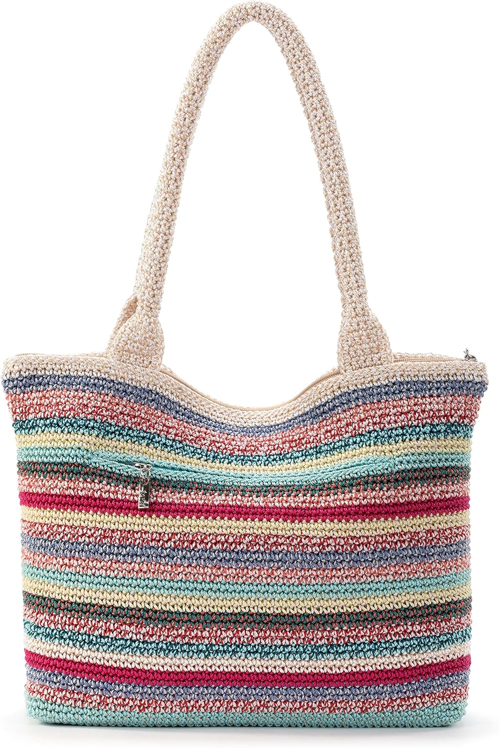 The Sak womens Classics Hand-crochet Carry-all Crafted Classics Hand Crochet Carry All, Eden Floral Embroidery, One Size US - Image 4