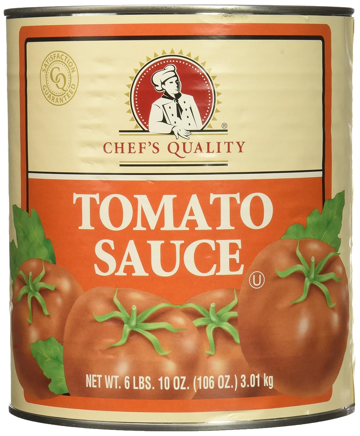 Chef's Quality Tomato Sauce #10 cans