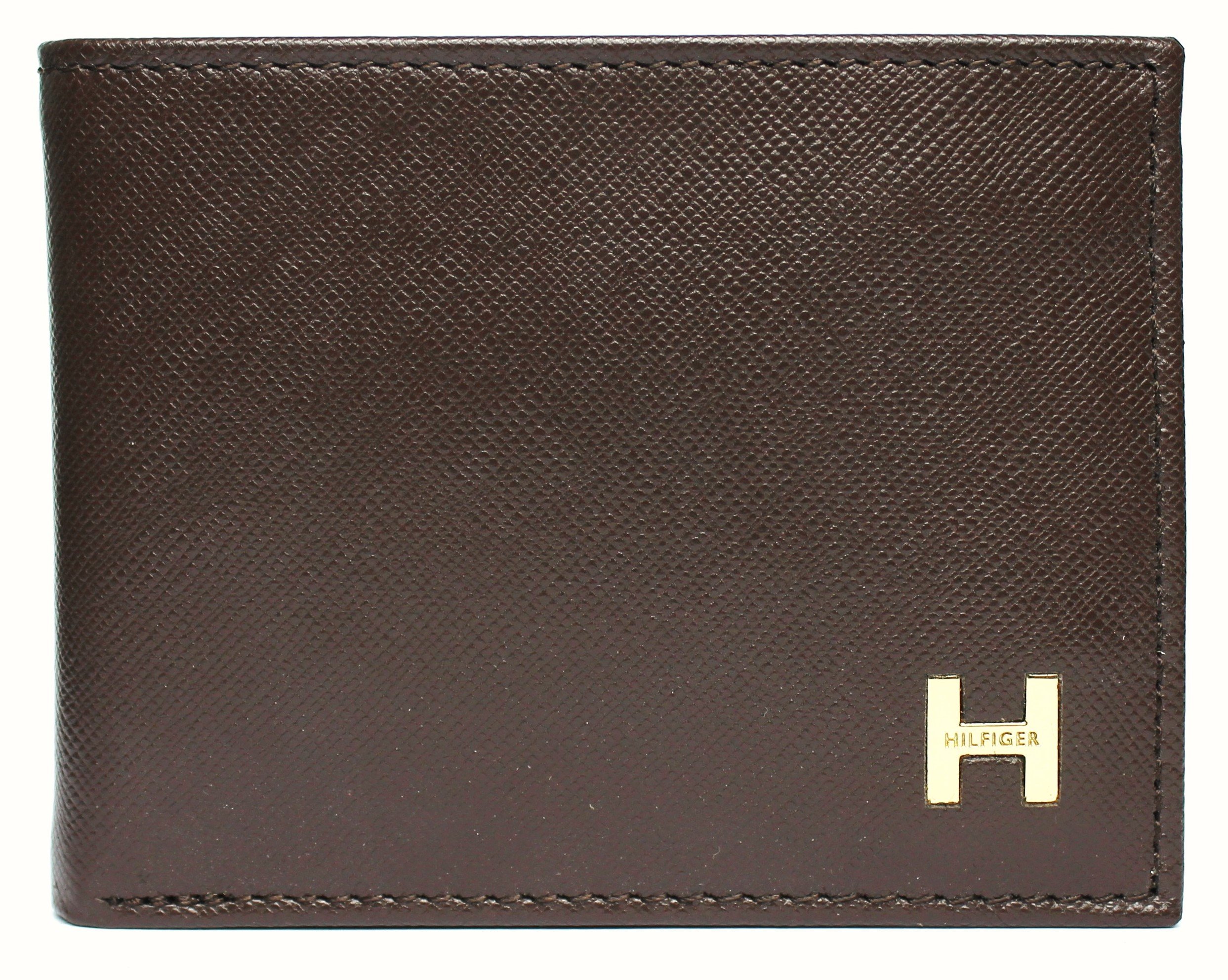 Tommy Hilfiger Men's TLX Leather Passcase Billfold Wallet
