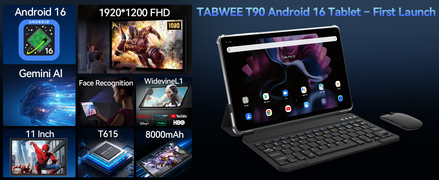 Android 16 タブレット 11インチ16GB+128GB+2TB Android 16 タブレット 11インチ 16GB+128GB+2TB - メルカリ