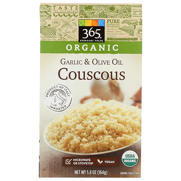 Organic Garlic And Olive Oil Couscous, 5.8 Ounce Shipped to You