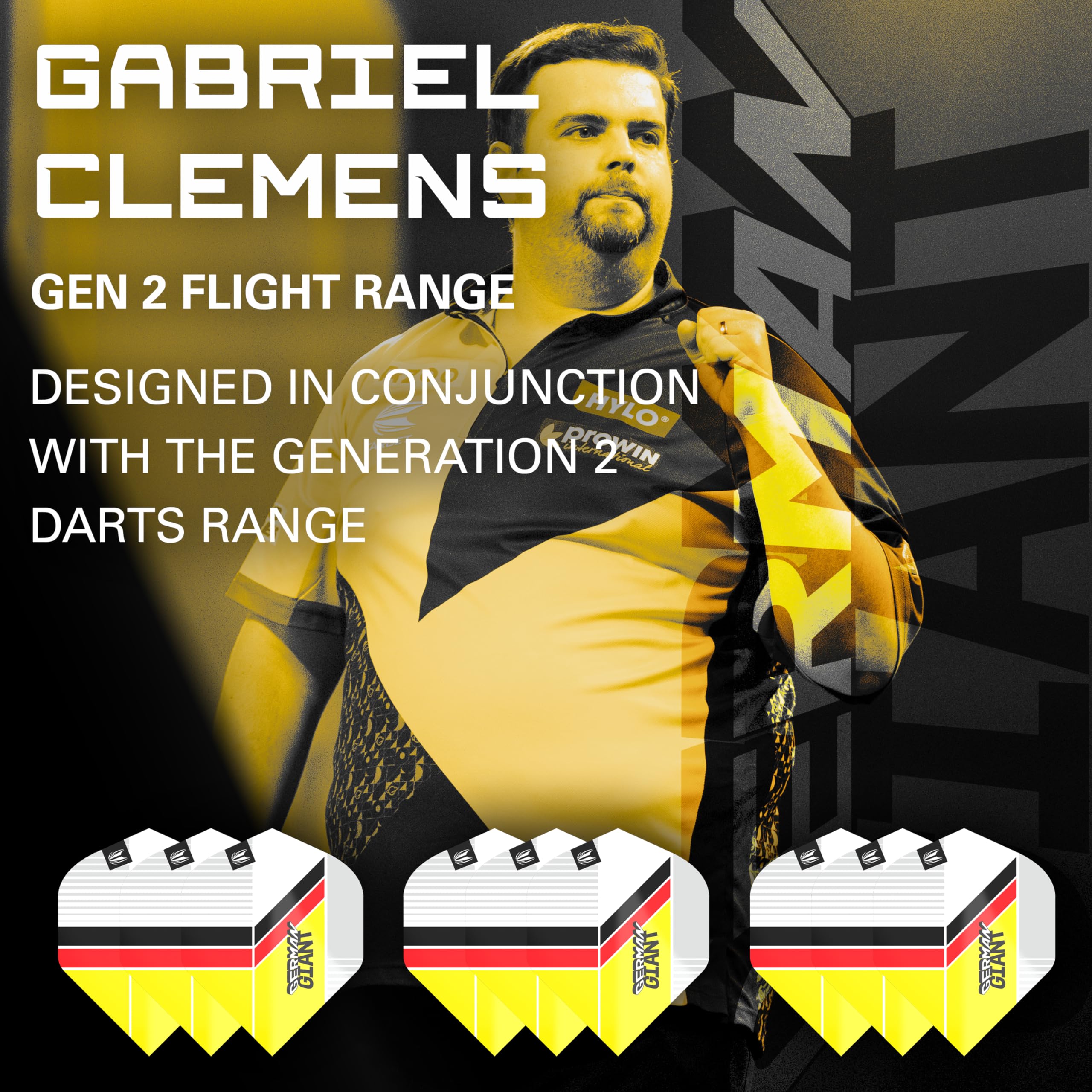 TARGET Gabriel Clemens Pro Ultra lotki do rzutek - 3 zestawy (łącznie 9)