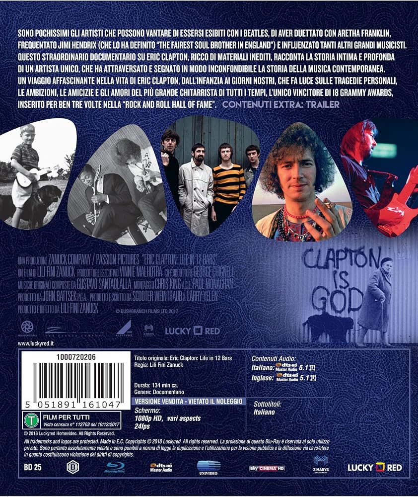 Amazon.co.jp | Eric Clapton: Life in 12 Bars [Blu-Ray