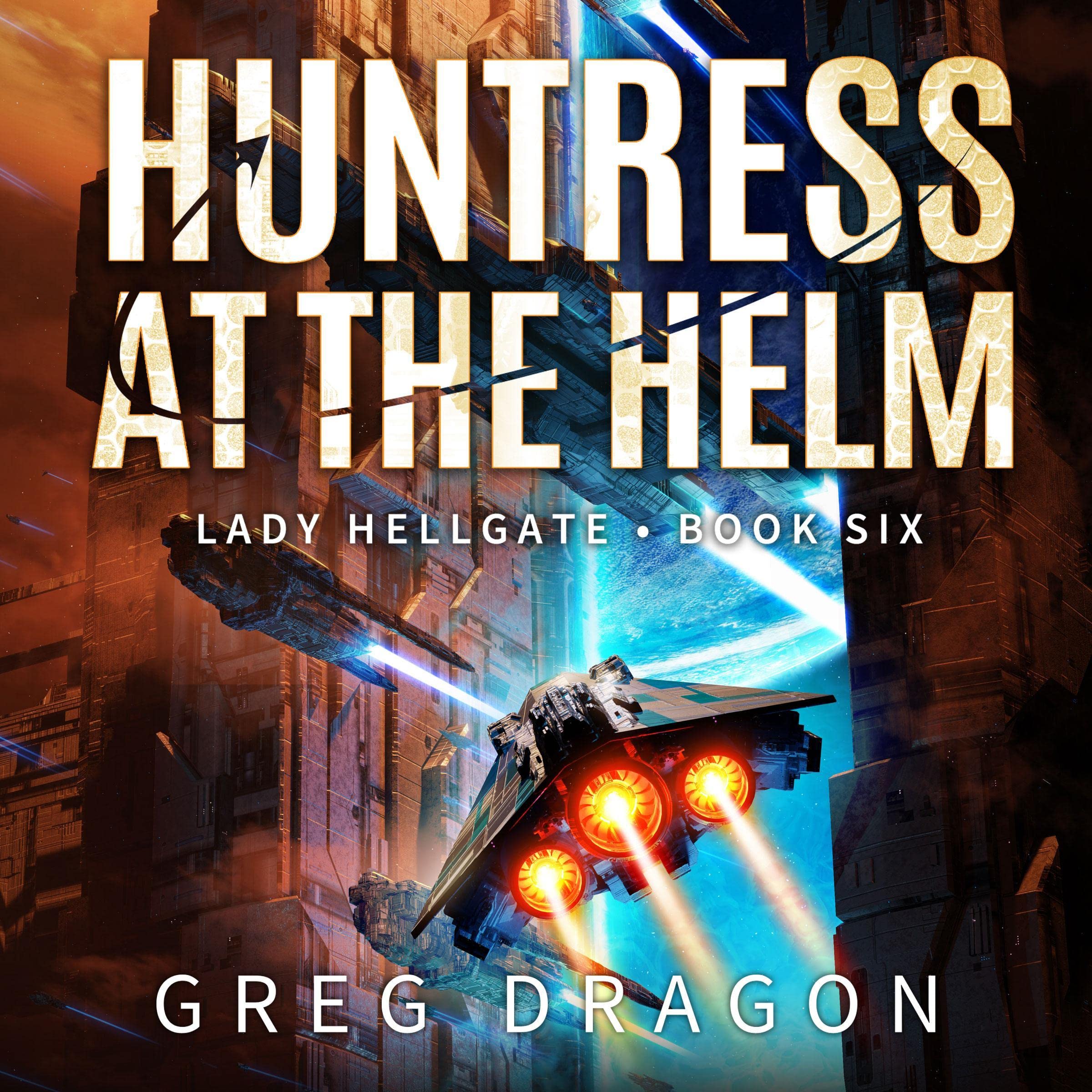 Cover art for Huntress at the Helm