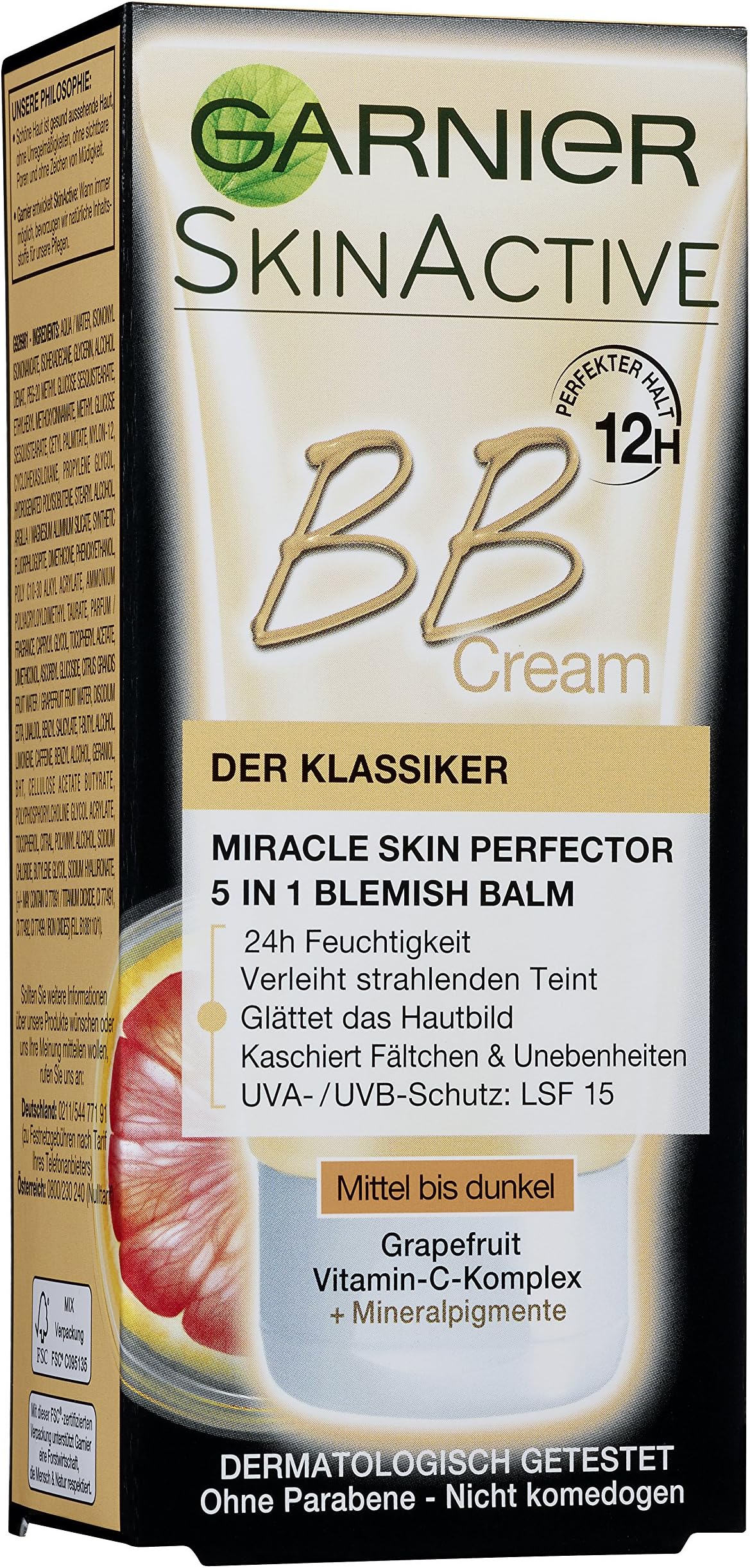 The classic Miracle Skin Perfector 5 in 1 Blemish Balm, 50 ml