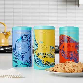 Fortnum and Mason Biscuits - Rich Tea Biscuits From England - 1 Tin Of Each Type - Bundled By QualBuy