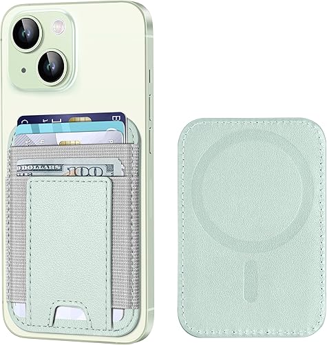 Miniatura 229 de ExtreLife Magsafe Wallet, cartera magnética más fuerte para iPhone 17/16/15/14/13/12, para tarjetero Magsafe con 2 ranuras para tarjetas, bloqueo
