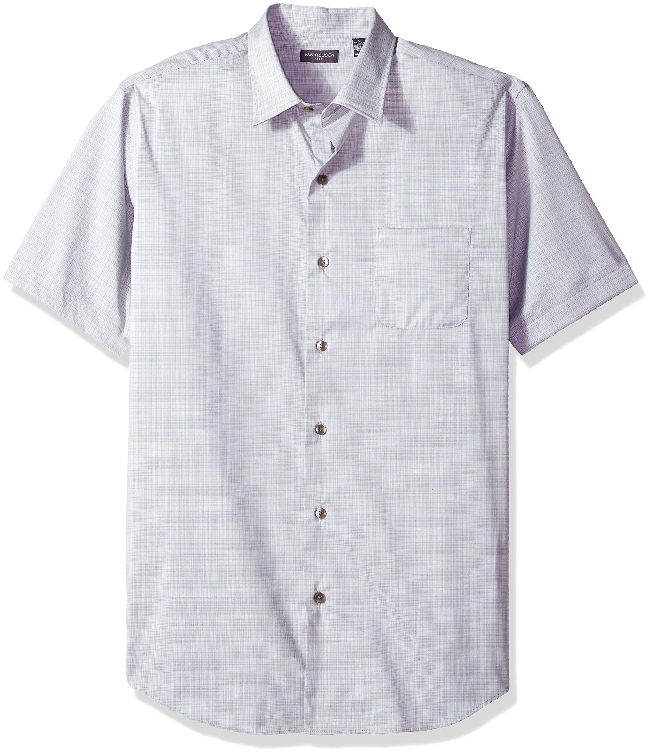 Van Heusen Koszula na guziki Mężczyźni Flex Stretch Short Sleeve Non Iron Shirt