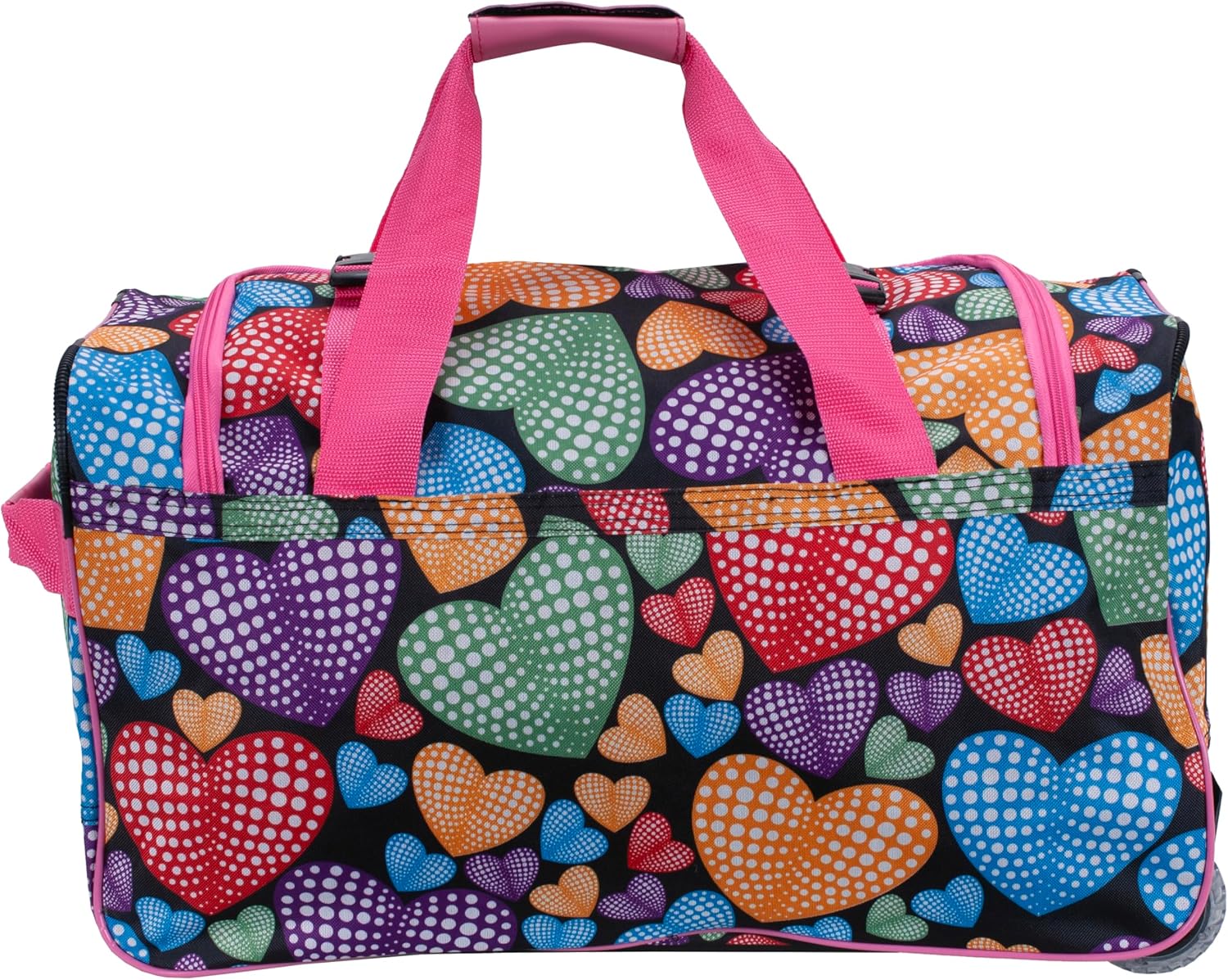 Rockland Rolling Duffel Bag, NEWHEART, 22" - Image 4