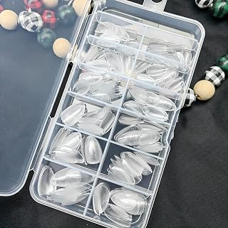 240 Pcs Short Nail Kit, 12 Sizes Press on Nails for Women Full Cover Acrylic DIY Ideal Gifts