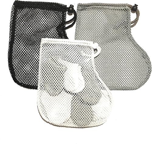 Generic Bolsas de lavandería para bebés recién nacidos paquete de 3 NB-10012 bolsa de lavandería - Paquete de 3 - Blanco gris y negro 15