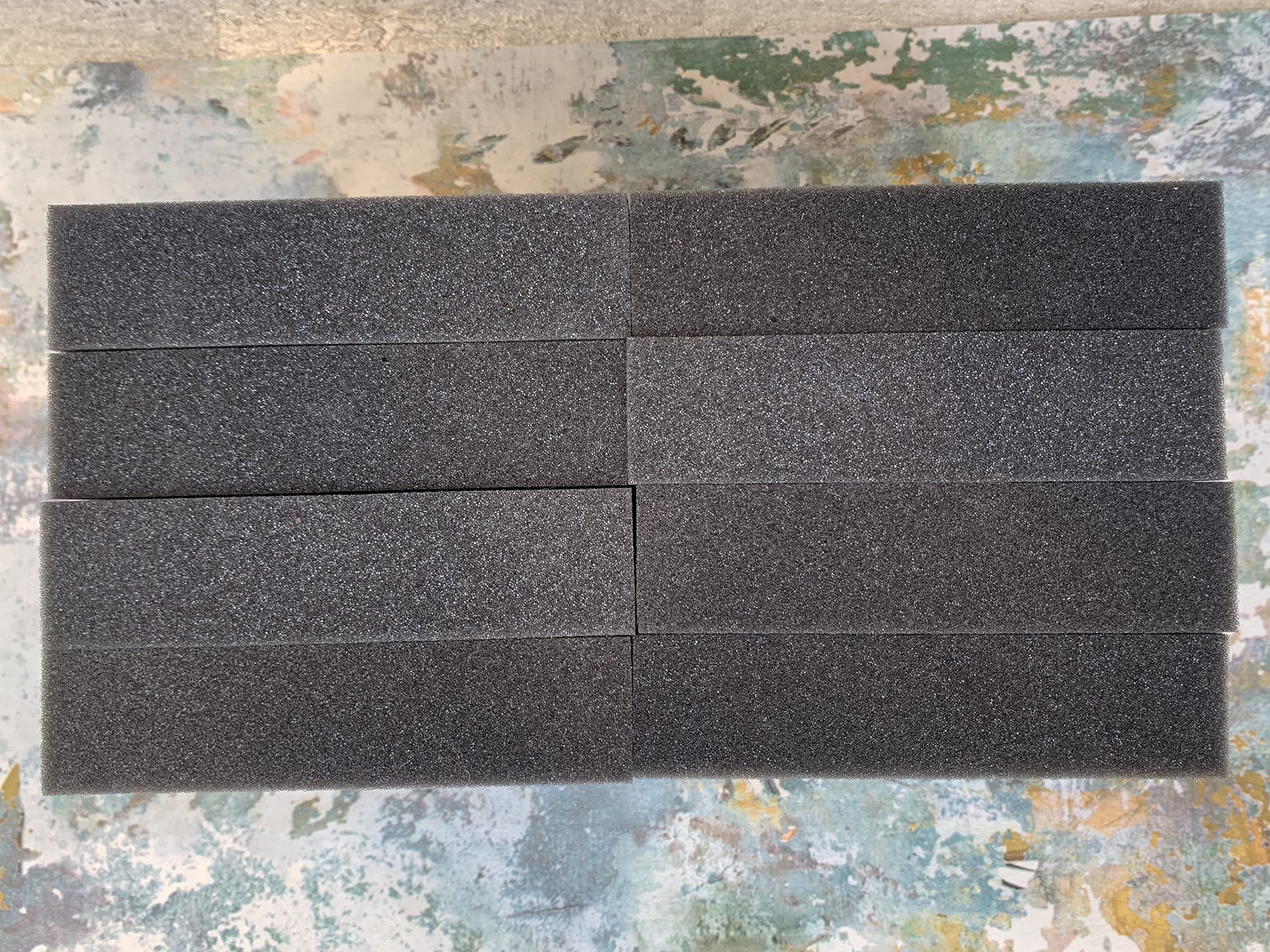 heidifeathers Needle Felting Foam Mat - Various Sizes - Dense Foam Pad, Block Firm (Medium 6" x 8" x 1.5 x 8 Pieces) โ image 1