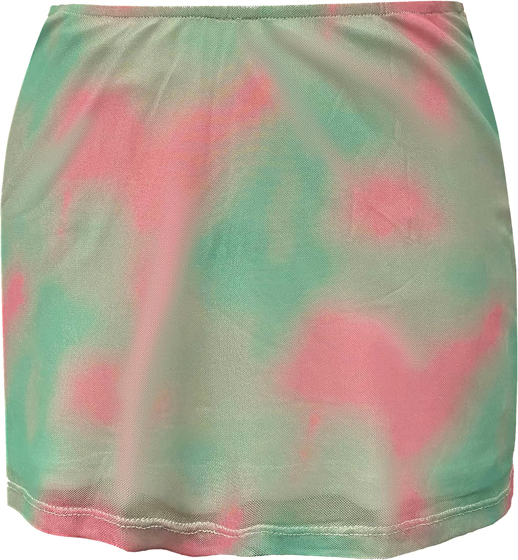 OSPRIO Womens Skirts Fitting Versatile Stretchy Casual Low Waist Mini Skirt