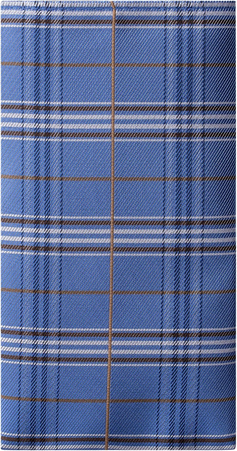 GoTie Men's Plaid Pocket Square, Handkerchief Square, Suit Pocket Handkerchief Square - Retro Plaid