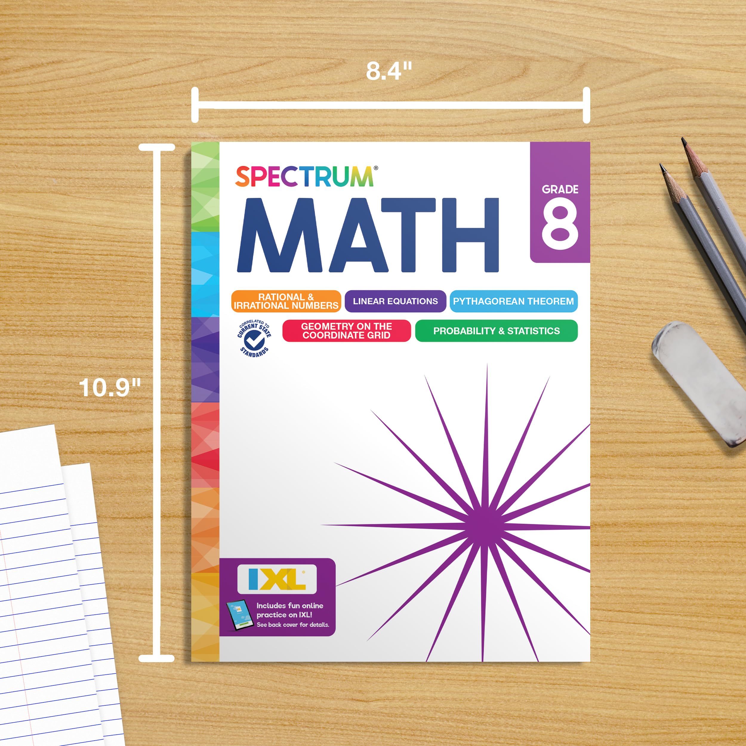 Spectrum Math, Grade 8