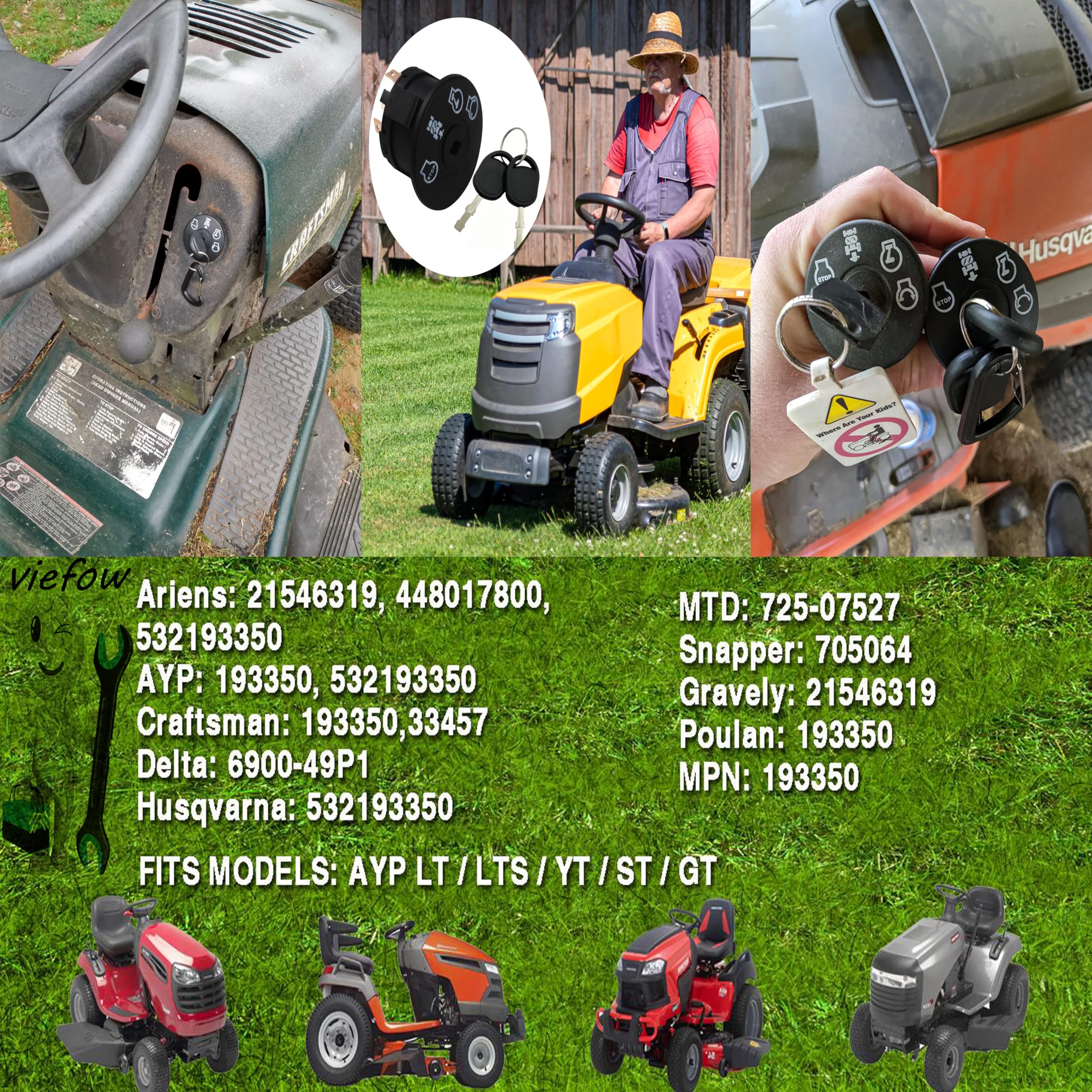 Ferris Mower 5021451 Switch Plunger