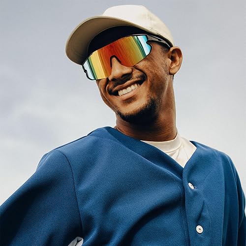 Miniatura 2 de FEISEDY Gafas de sol deportivas para hombres y mujeres, gafas de sol para correr, pesca, ciclismo, béisbol, protección UV400, B0270