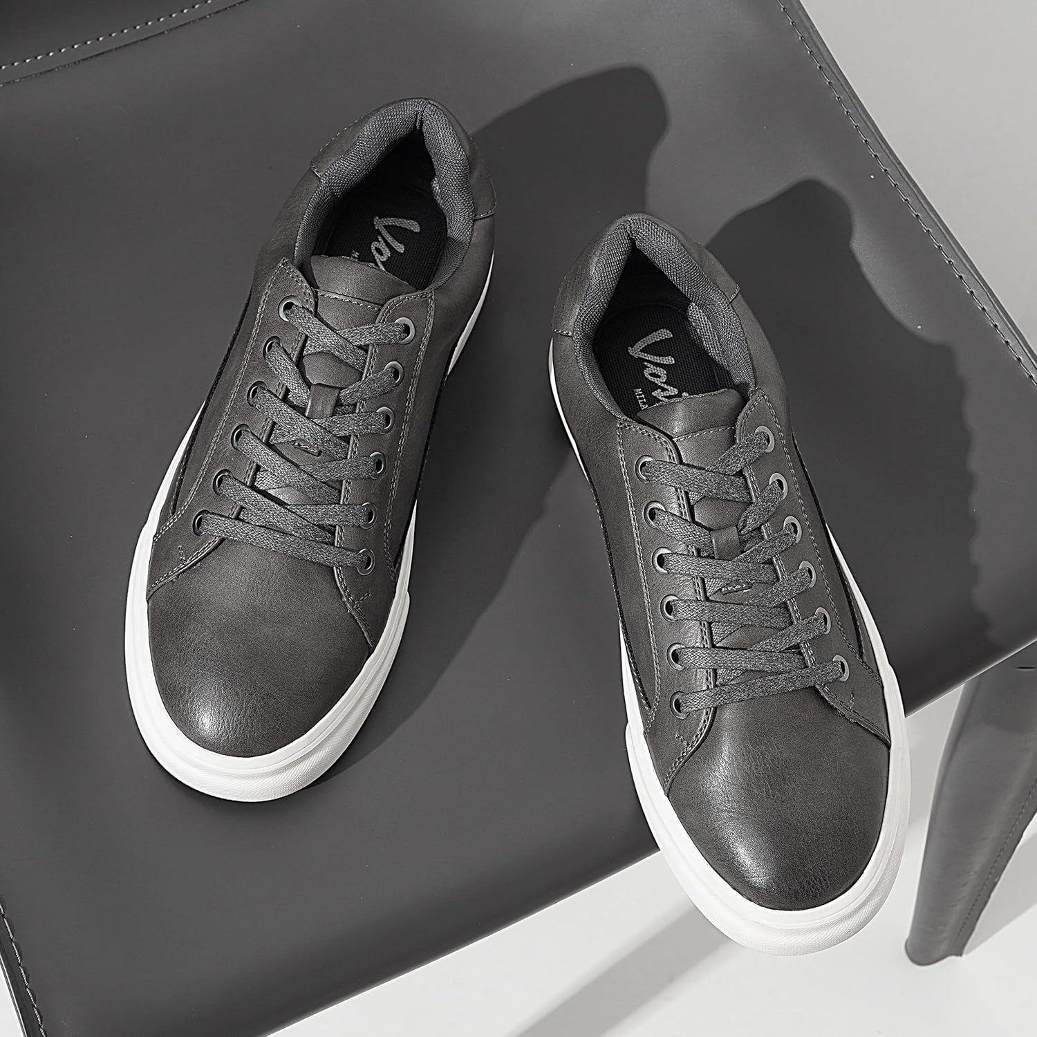 Vostey Men's Fashion Sneakers Classic Casual Shoes for Men Stylish Soft Mens Dress Sneakers - Image 3