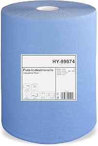 Paperblu Putzpapierrolle Blau – 1000 Blatt, 3-lagig, Reißfest Und Saugstark, Lebensmittelecht, FSC-zertifiziert