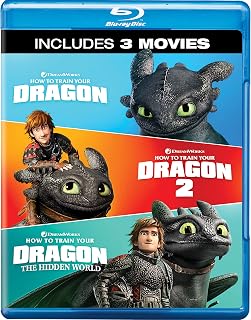 How to Train Your Dragon Trilogy: 3 Movies Collection - Part 1, 2 & 3 (3-Disc Box Set) Price In India