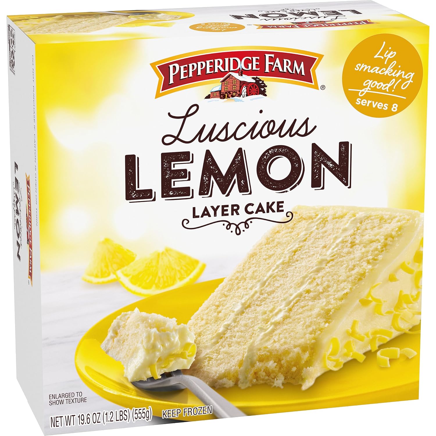 Pepperidge Farm Frozen Lemon Layer Cake, 19.6 oz. Box
