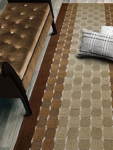 Miniatura 22 de Alfombra de pasillo de corte personalizado, antideslizante, 31 pulgadas de ancho x tu elección de longitud, flecha antracita, 31 pulgadas x 29 pies