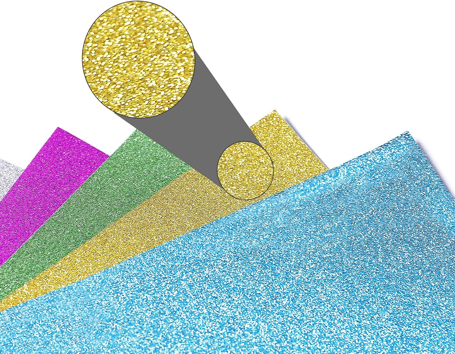 90 PCS Origami Paper Craft Folding Paper Premium Quality Paper for Kids Arts and Crafts 6x6 (Glitter)