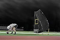 Vista 3 de SKLZ Quickster Football Net: Portable, Durable Training Goal for Football Practice – Easy Setup, Stable Design, Ideal for Improving Passing and