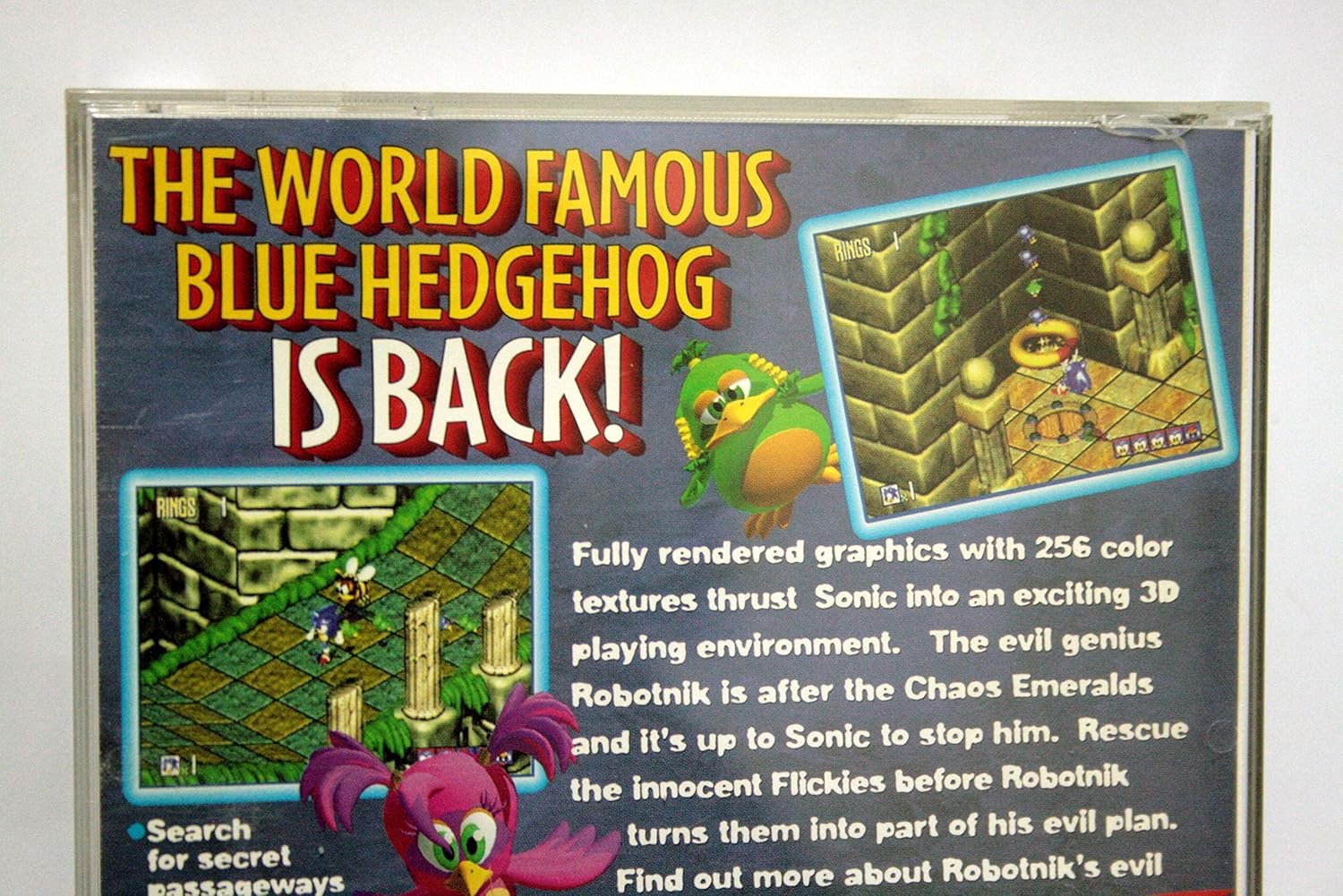 Sonic 3D Blast - Sega Saturn : Video Games