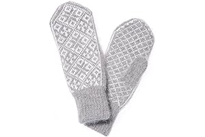 Cosy Comfort: Fleece-Lined Wool Mittens for Shivery Days