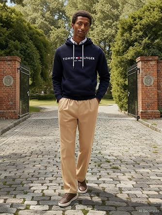 Tommy Hilfiger Men's Tommy Logo Hoodie
