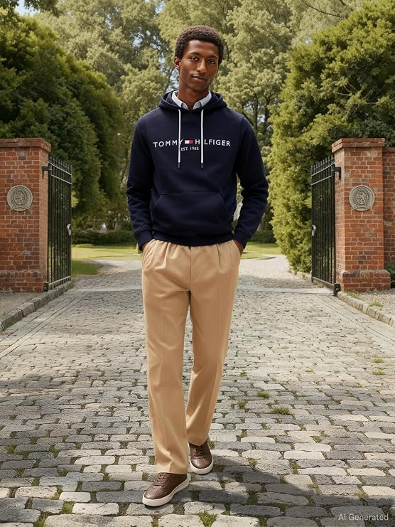 Tommy Hilfiger Men's Tommy Logo Hoodie