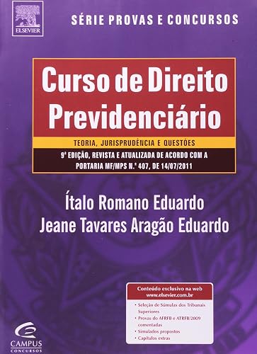 Curso De Direito Previdenciario - Série Provas E Concursos