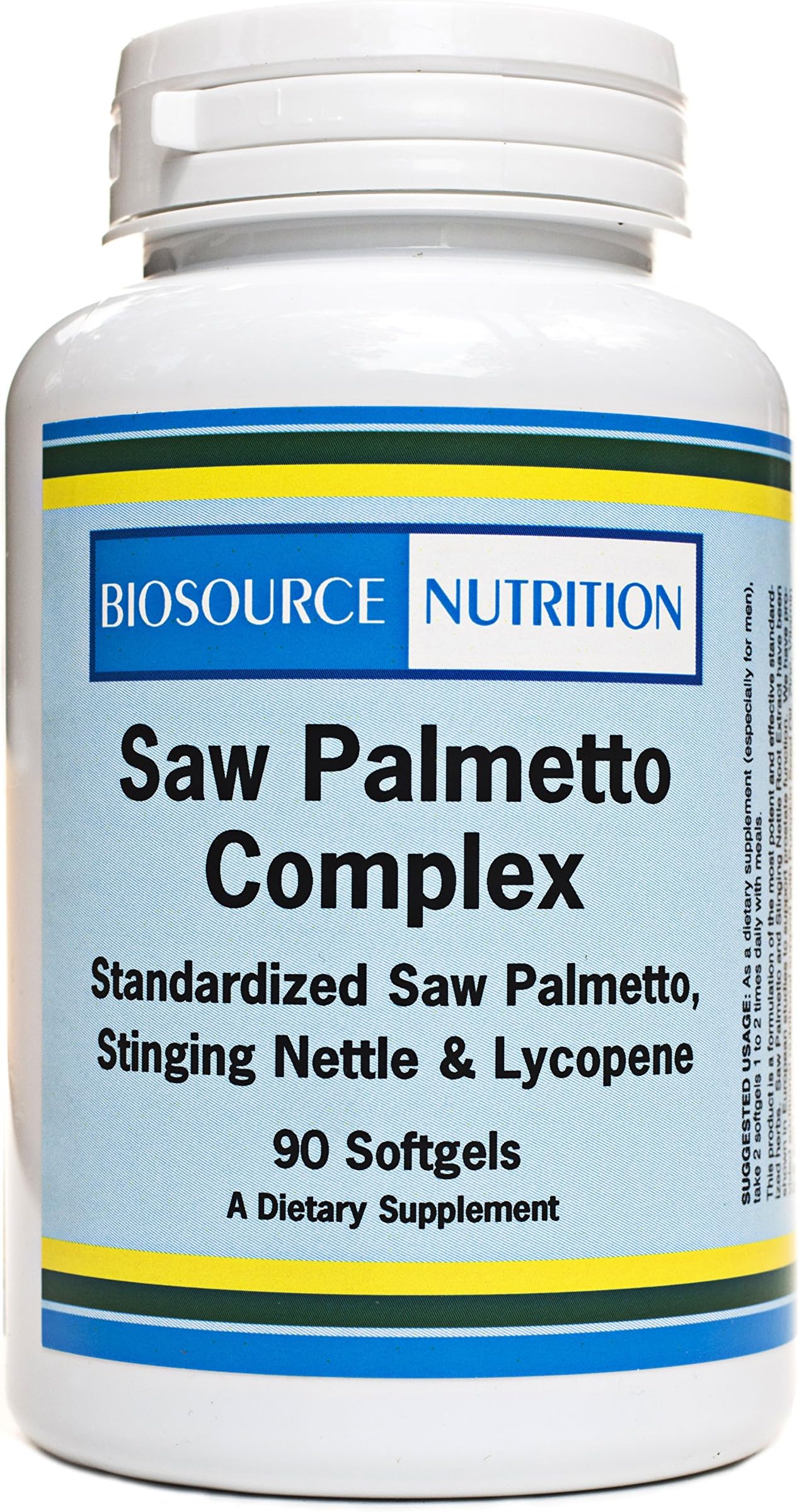 Biosource Nutrition Saw Palmetto Complex 90 Softgels